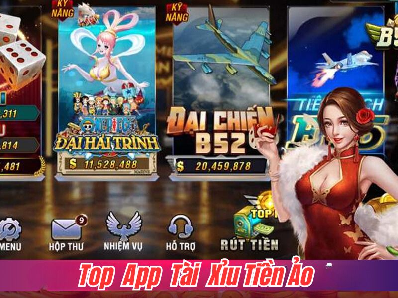 Khám phá top 1 app tài xỉu tiền ảo không giới hạn
