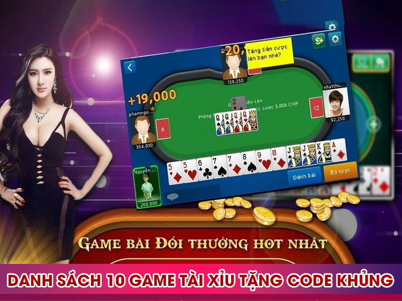 Top 10+ game tài xỉu tặng code siêu khủng