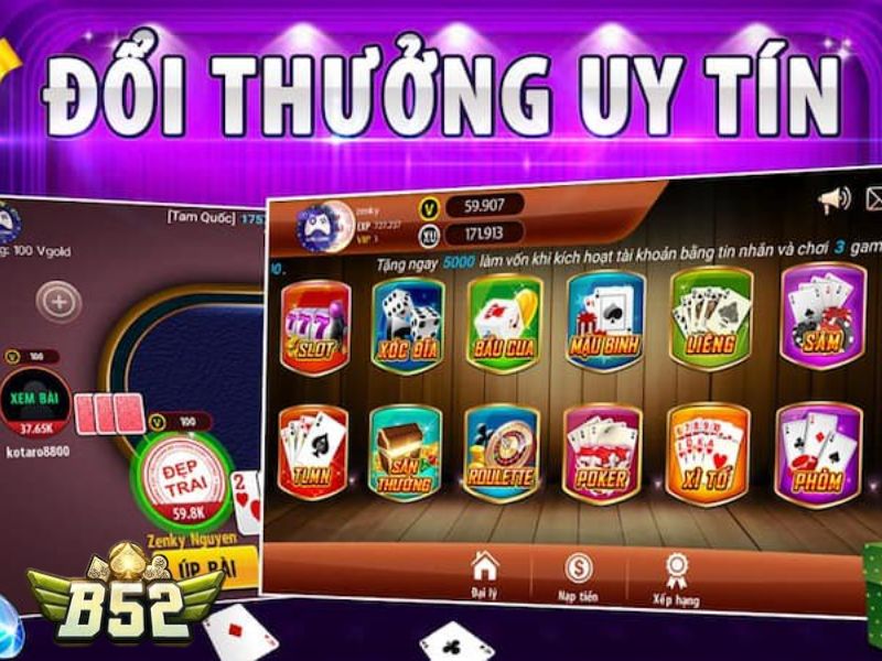 Game đổi thưởng hot nhất 2024 B52