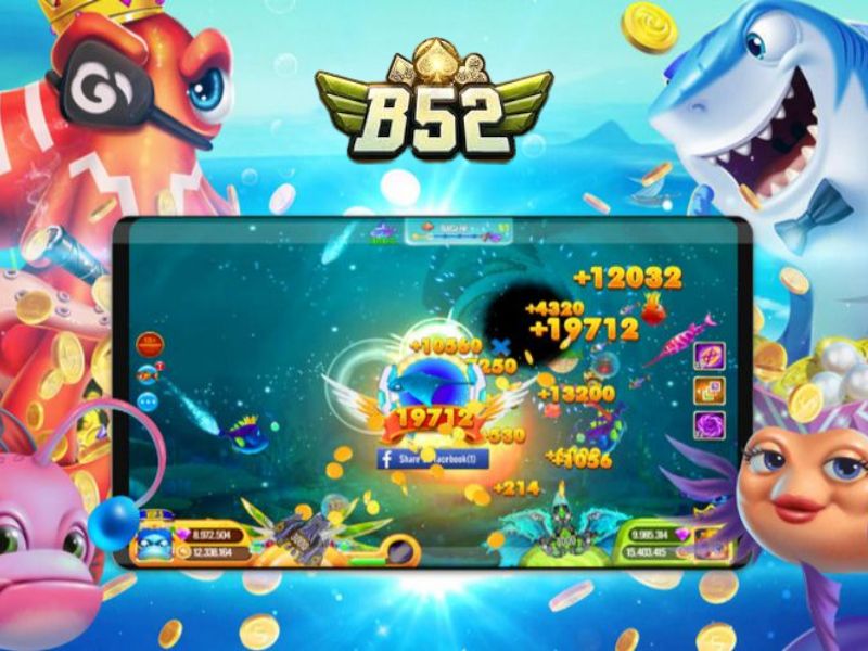 Cổng game bắn cá tặng code B52
