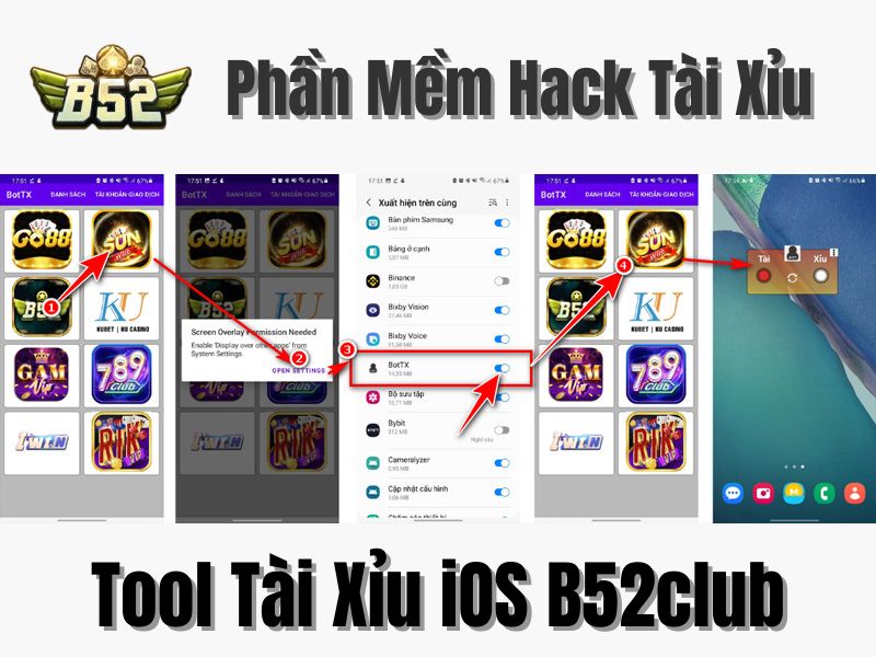 Cách hack tool tài xỉu dành cho điện thoại iOS
